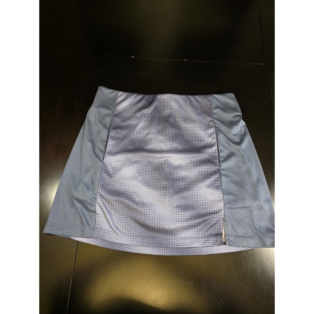 PGA Tour Womens Golf Skort Size S Small Blue Gray Patterned Athletic Skirt...